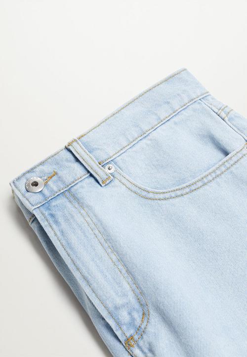 MANGO - Bermuda shorts bebob - light blue