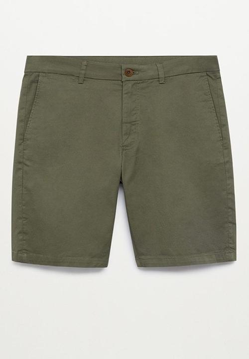 MANGO - Bermuda shorts gracia - light grey