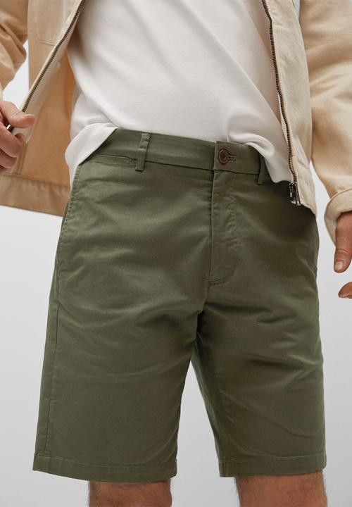 MANGO - Bermuda shorts gracia - light grey