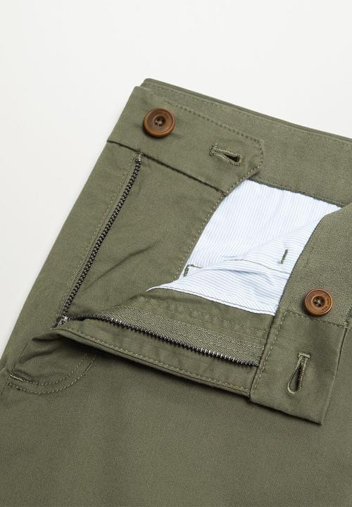 MANGO - Bermuda shorts gracia - light grey