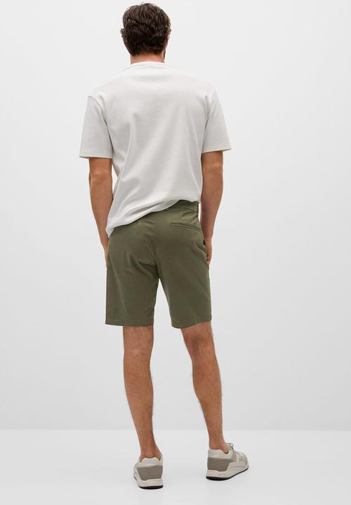 MANGO - Bermuda shorts gracia - light grey