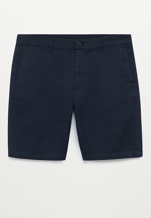 MANGO - Bermuda shorts gracia - navy
