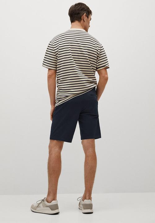 MANGO - Bermuda shorts gracia - navy