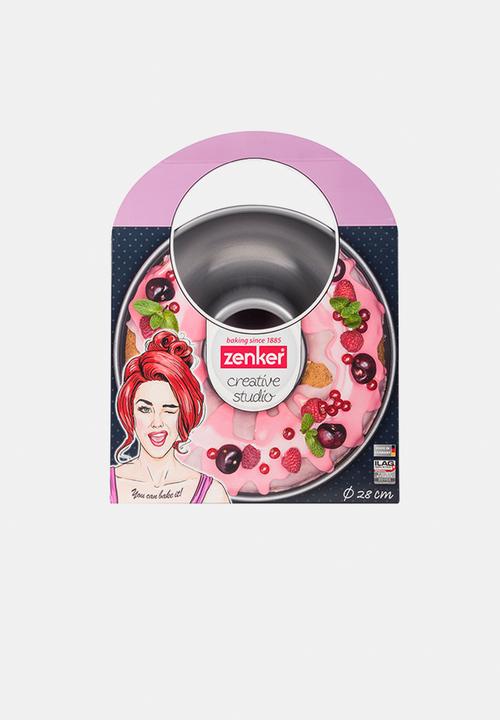 Zenker - Ring cake tin - pink