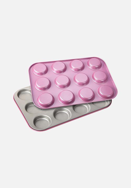 Zenker - Whoopies set with scraper - pink