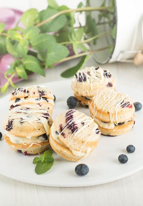 Zenker - Whoopies set with scraper - pink
