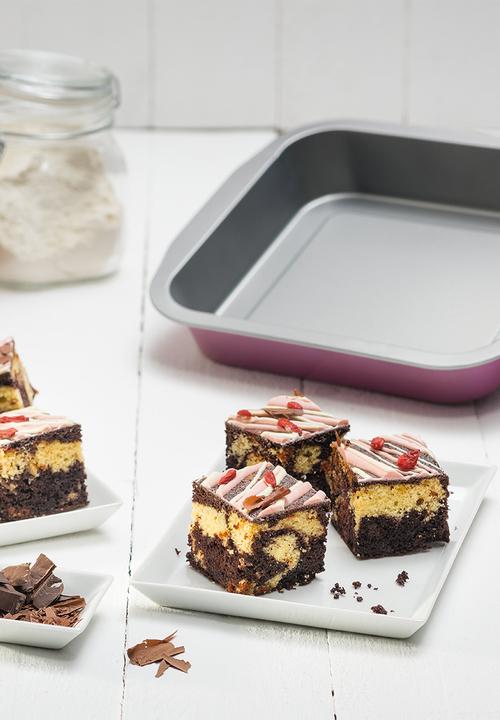 Zenker - Creative studio brownie tin - pink