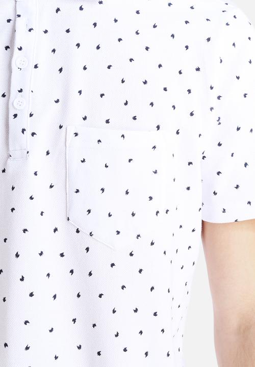 Native Youth - Scratch Print Polo