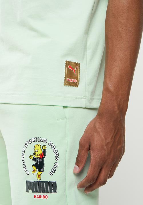 PUMA - Puma x haribo graphic tee - gossamer green
