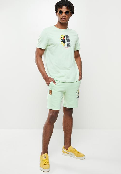 PUMA - Puma x haribo shorts - gossamer green
