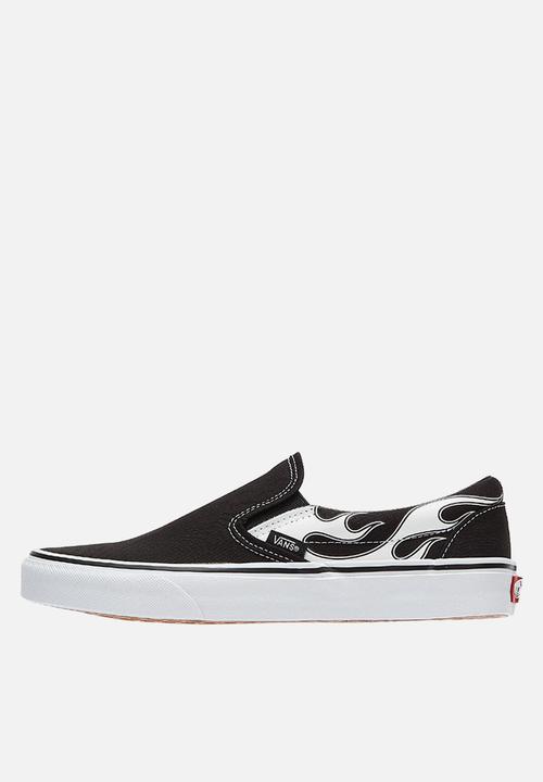 Vans - Classic Slip-On - (flame) black/white