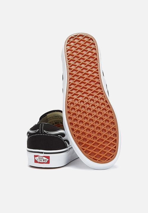 Vans - Classic Slip-On - (flame) black/white