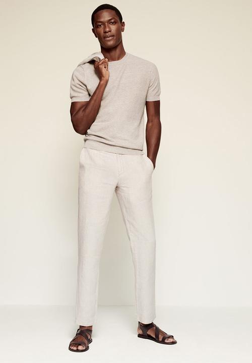MANGO - Polo shirt andrew - light beige