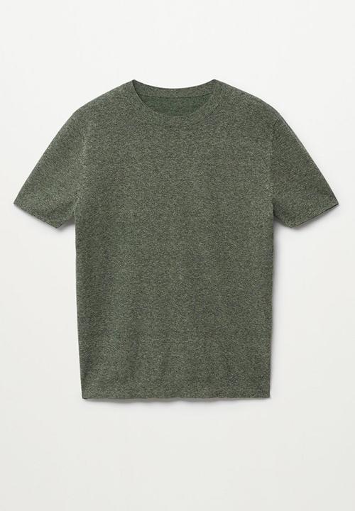 MANGO - Polo shirt andrew - green