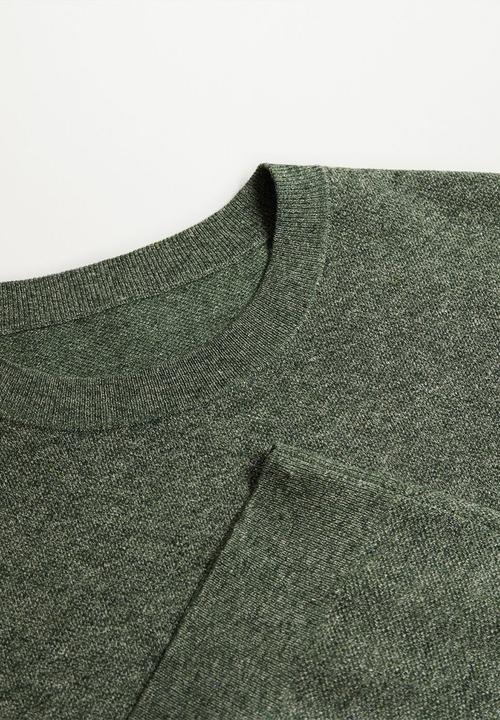 MANGO - Polo shirt andrew - green