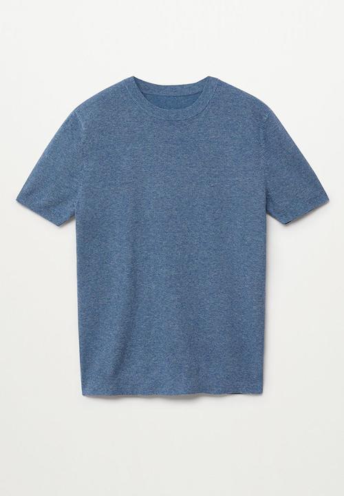 MANGO - Polo shirt andrew - medium blue