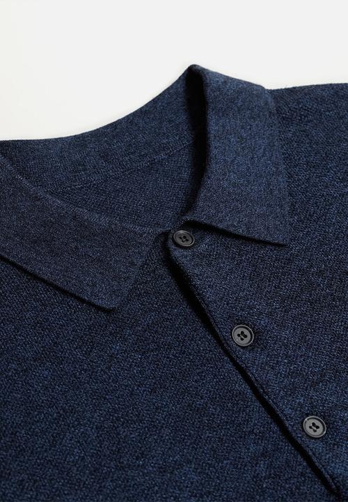 MANGO - Polo shirt andrew - blue