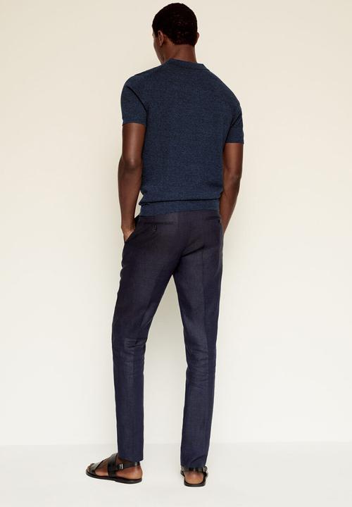 MANGO - Polo shirt andrew - blue