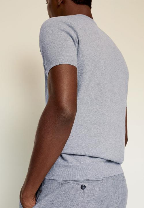 MANGO - Polo shirt andrew - grey