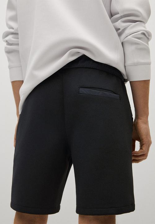 MANGO - Bermuda shorts haya - black