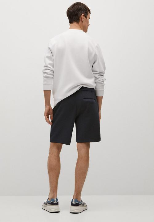 MANGO - Bermuda shorts haya - black