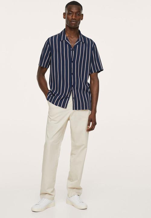 MANGO - Shirt mina - navy