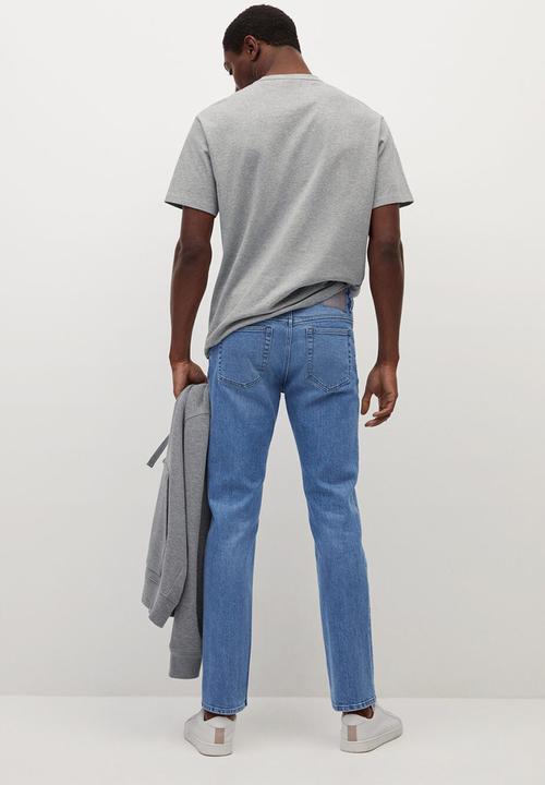 MANGO - Jeans jan - light blue