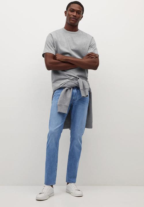 MANGO - Jeans jan - light blue