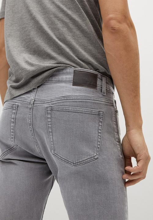 MANGO - Jeans jude - grey