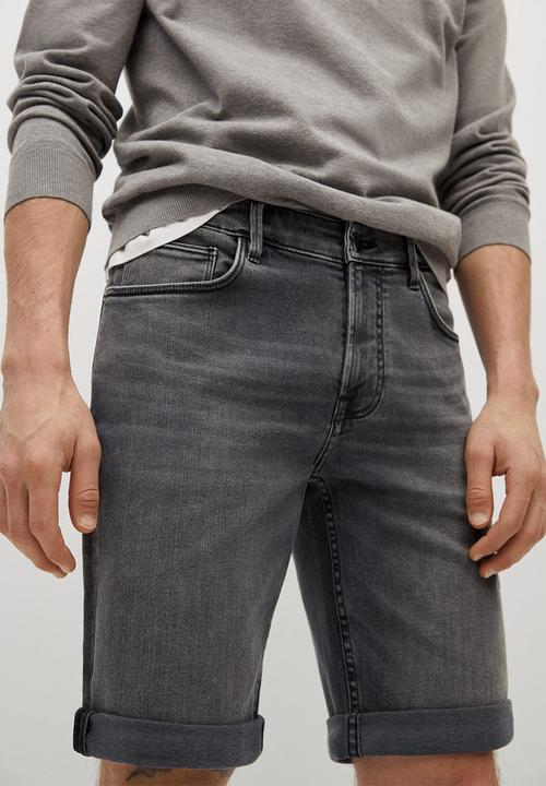 MANGO - Bermuda shorts rock - grey