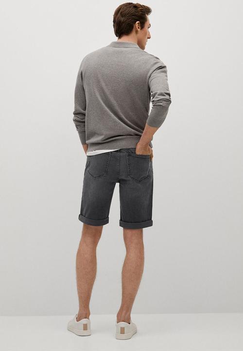 MANGO - Bermuda shorts rock - grey