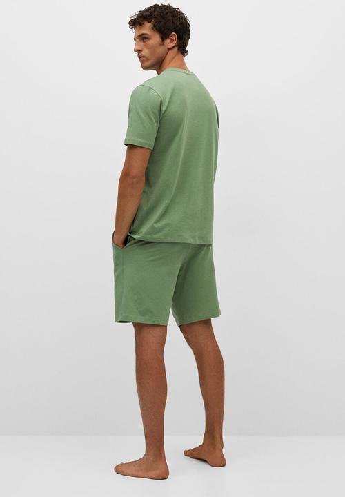 MANGO - Pijama pack begur - green