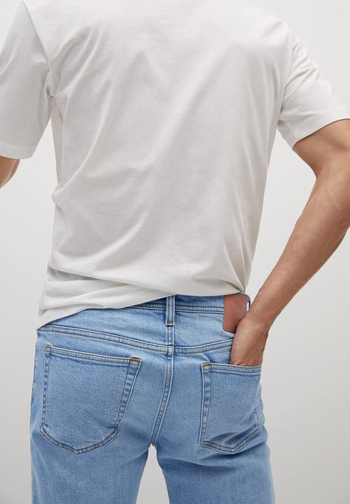 MANGO - Jeans jan - light blue