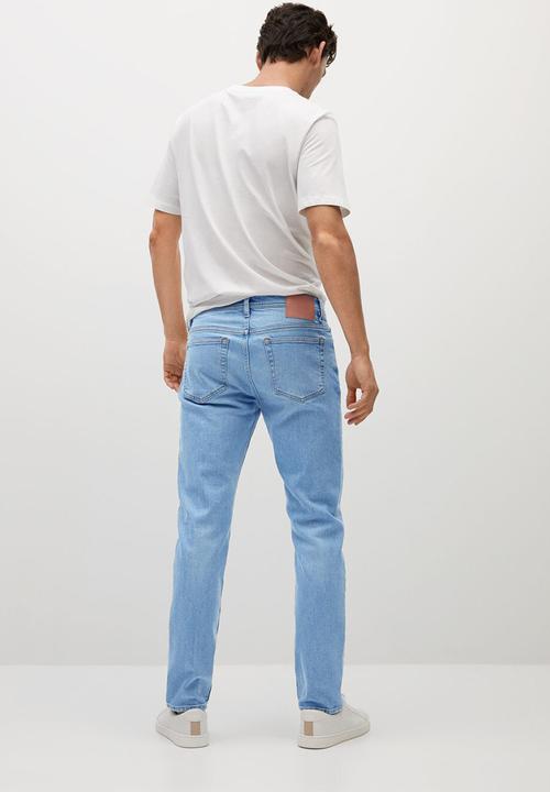 MANGO - Jeans jan - light blue