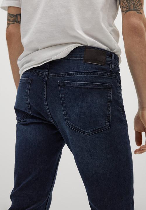 MANGO - Jeans jude - open blue