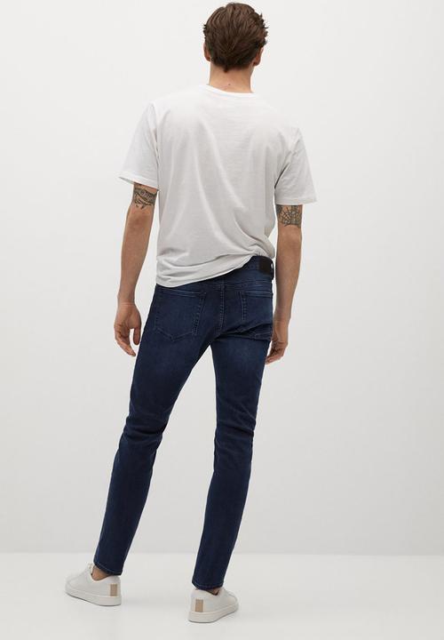 MANGO - Jeans jude - open blue