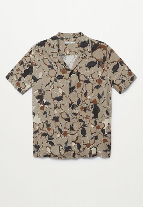 MANGO - Shirt lorena - light brown