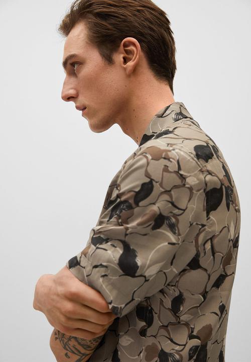 MANGO - Shirt lorena - light brown