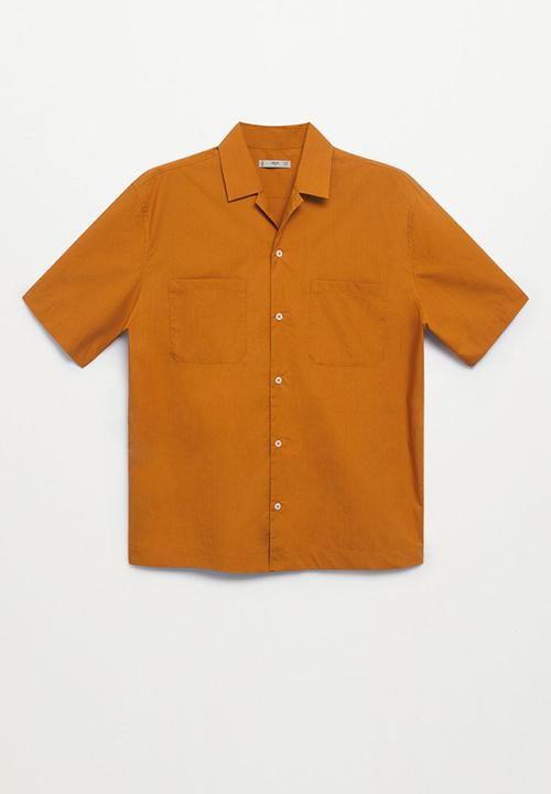 MANGO - Shirt manresa - orange