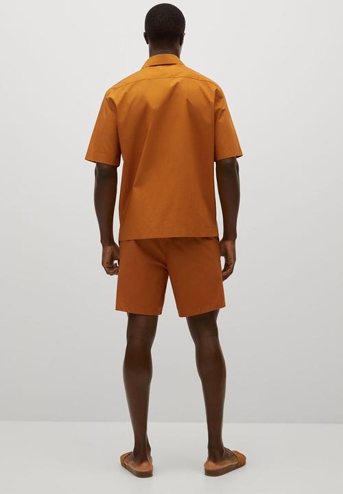 MANGO - Shirt manresa - orange
