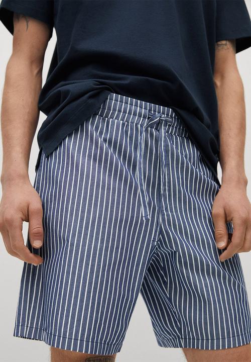 MANGO - Pijama pack illetes - navy