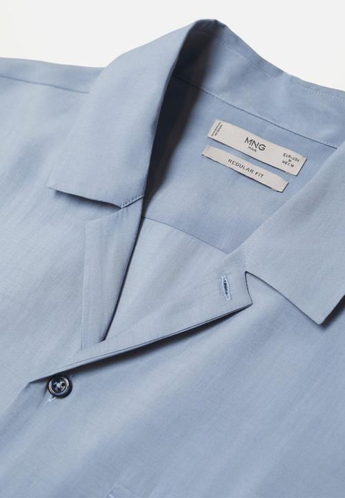 MANGO - Shirt mer - light blue
