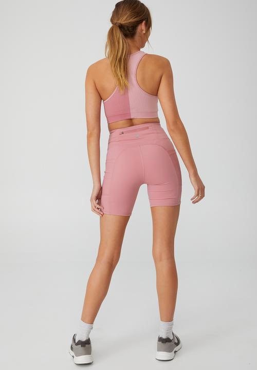 Cotton On - Ultimate booty pocket bike short - pink