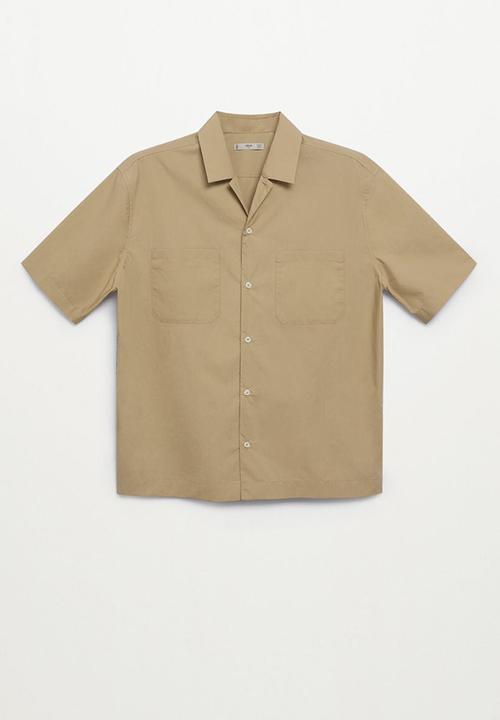 MANGO - Shirt manresa - light beige