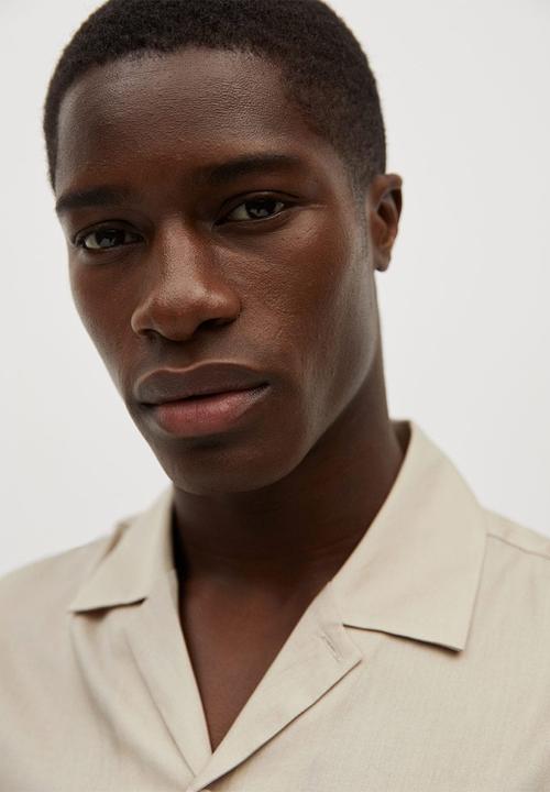 MANGO - Shirt saint - light brown