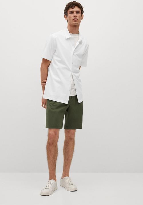 MANGO - Shirt bonheur - off white 