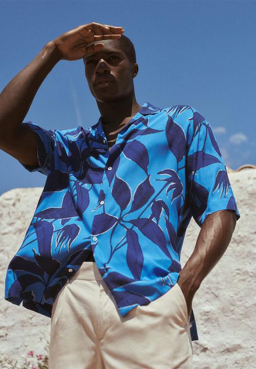 MANGO - Shirt andrieu - medium blue