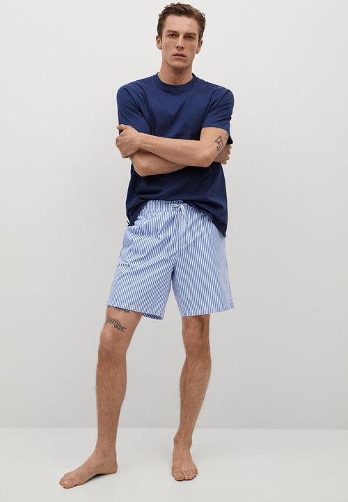 MANGO - Pijama pack savina - medium blue