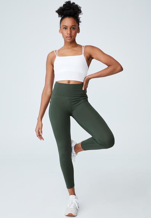 Cotton On - Ultimate booty 7/8 tight - khaki
