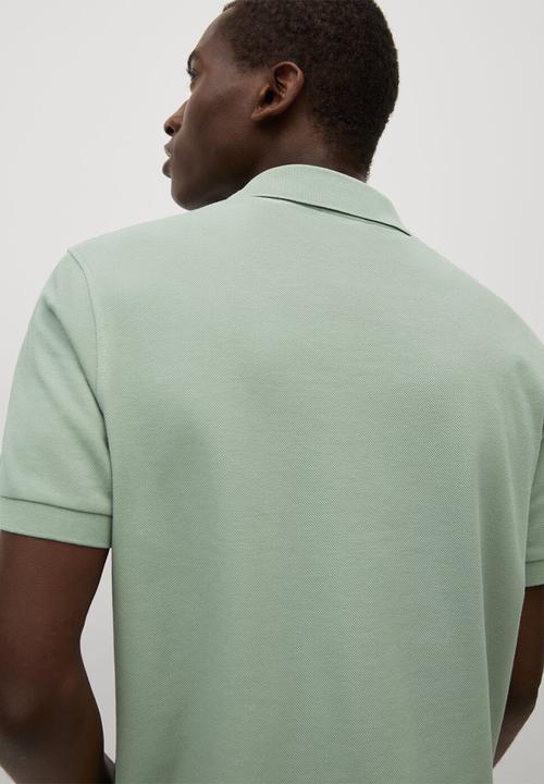 MANGO - Polo shirt rea - light green